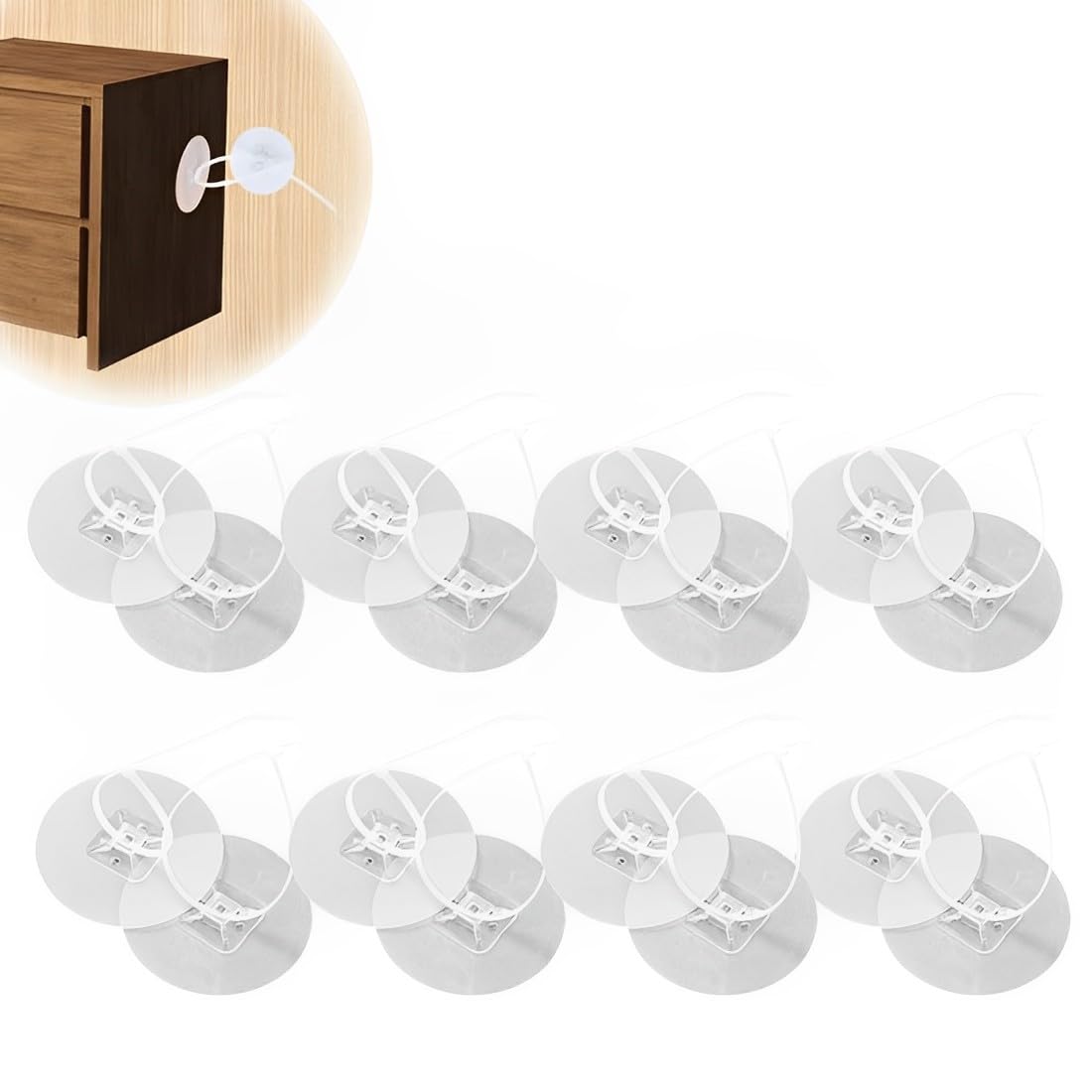RAMGLYO 16 pièces Baby-Proofing & Protection animaux, Meubles ant...