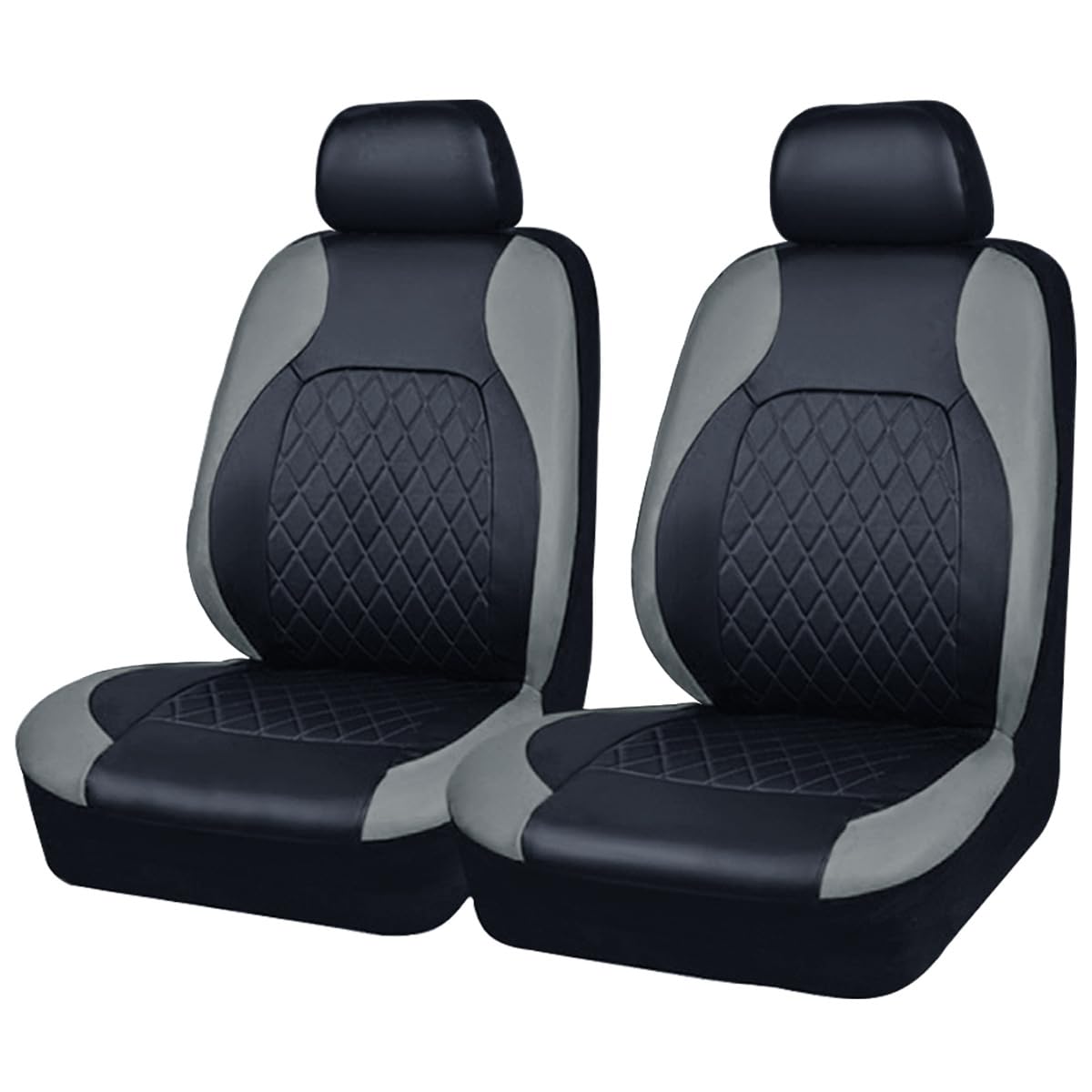 Fundas de Asiento Delantero Coche para Hyundai iX-20 ix20, Cubreasientos Protectores Transpirables Compatibilidad Airbag Todas Estaciones,Black — view 5