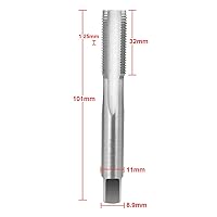 Vista 2 de ATOPLEE Grifo de rosca métrica M14x1.25, M2 HSS 6542 Grifo de rosca derecha (M14x1.25)