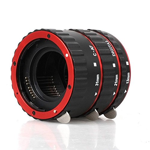 D & F mise au point automatique Macro Tube d'extension de EOS EF/EF-S objectif Gros plan pour Canon DSLR Camera