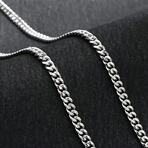 Promise Cuban Chain Necklace for Him - Gift for Boyfriend, Husband or Man - Birthday Gift From Girlfriend - 3