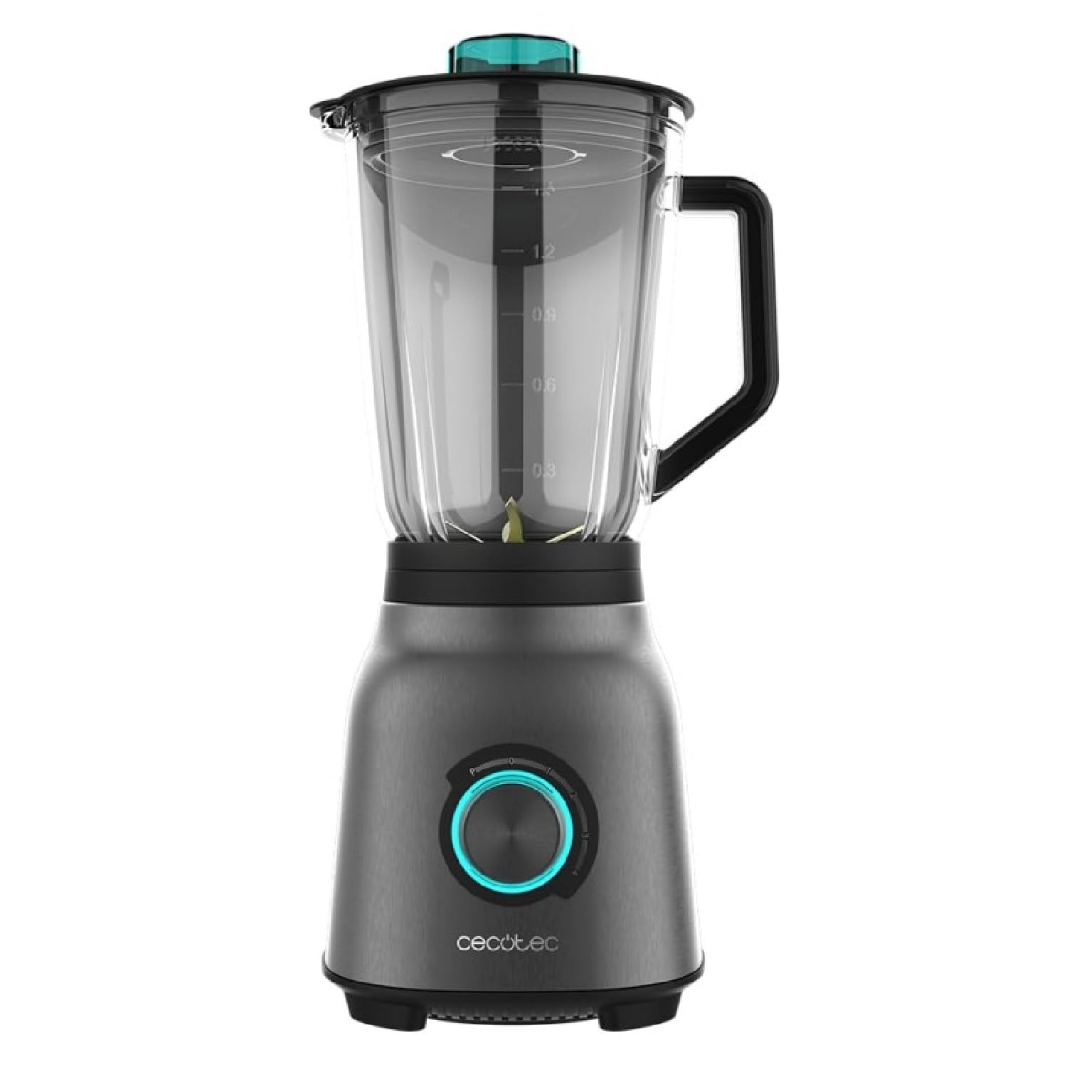 Cecotec Batidora de Vaso Power Black Titanium 2000MAX Mix Go. 2000W Potencia Máxima, Acacados en Acero Inoxidable, Cuchilla con Recubrimiento de Titanio Negro, Capacidad 1,5L — view 10