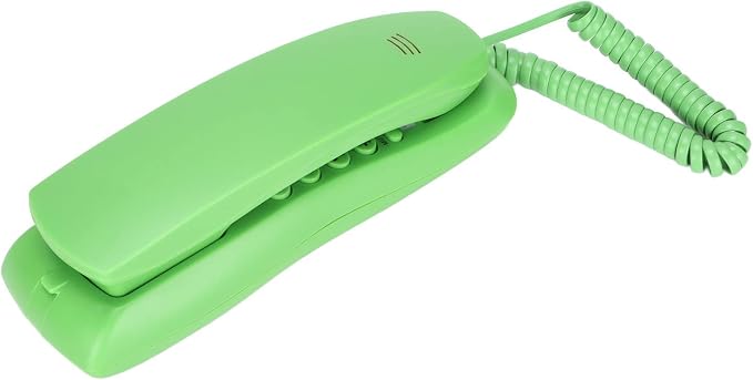 Teléfono fijo compacto Bewinner Mini Landline Phone verde miniatura 4