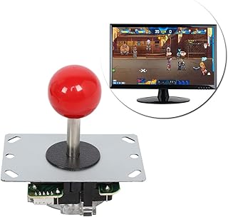 DIY Arcade Buttons,30/24 Cassette Button 5P Rocker Double Kit Black USB Core Board for Arcade Gaming DIY,Applicable for Arcade, Fighting, King of Fighters Home USB Set