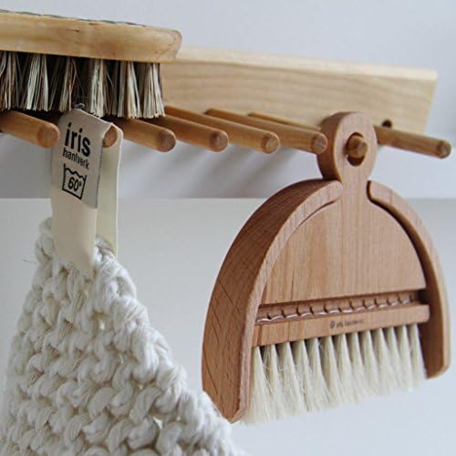 Iris Hantverk Birch Wood Wall Rack with 7 Hooks image 4