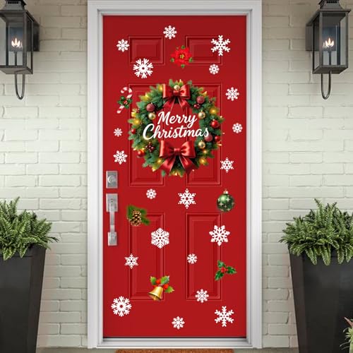 IMISHM 8 Adhesivos Navideños para Pared miniatura 4