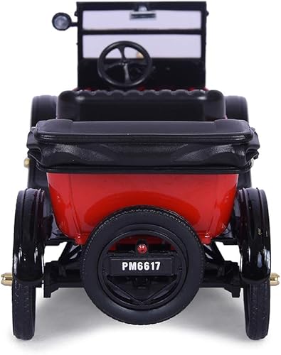 Miniatura 3 de Motormax 1925 Ford Modelo T Touring Rojo 1/24 Modelo de coche fundido a troquel