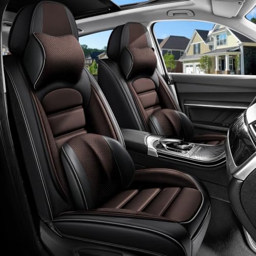 Image of Deluxe Front Covers for Toyota Camry 2015-2026, Black-Coffee