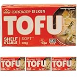 MORI-NU Tofu suave elaborado a partir de soja - 1 x 305 g (Paquete de 4)
