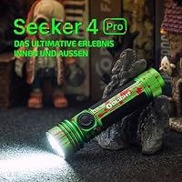 OLIGHT Seeker 4 Pro LED Taschenlampe 4600 Lumen 260 m USB-C aufladbar – Ansicht 8
