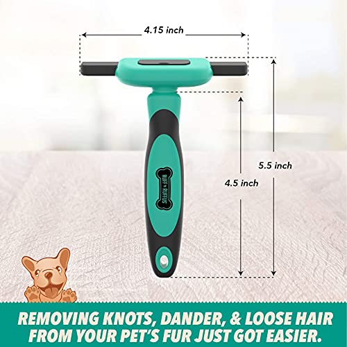 Ruff 'n Ruffus Deshedding Brush + Free Bonus Nail Clippers | Reduces Shedding by up to 95% | Pet Brush for All Breeds… - Image 7