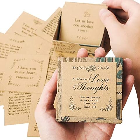 Navy Peony's A Collection of Love Quotes - 47 Note Cards, Eco-Friendly, Cute Palm-Sized Box | Romantic Inserts for Lunch Box and Wallet | Unique Present for Anniversary, Wedding Cover