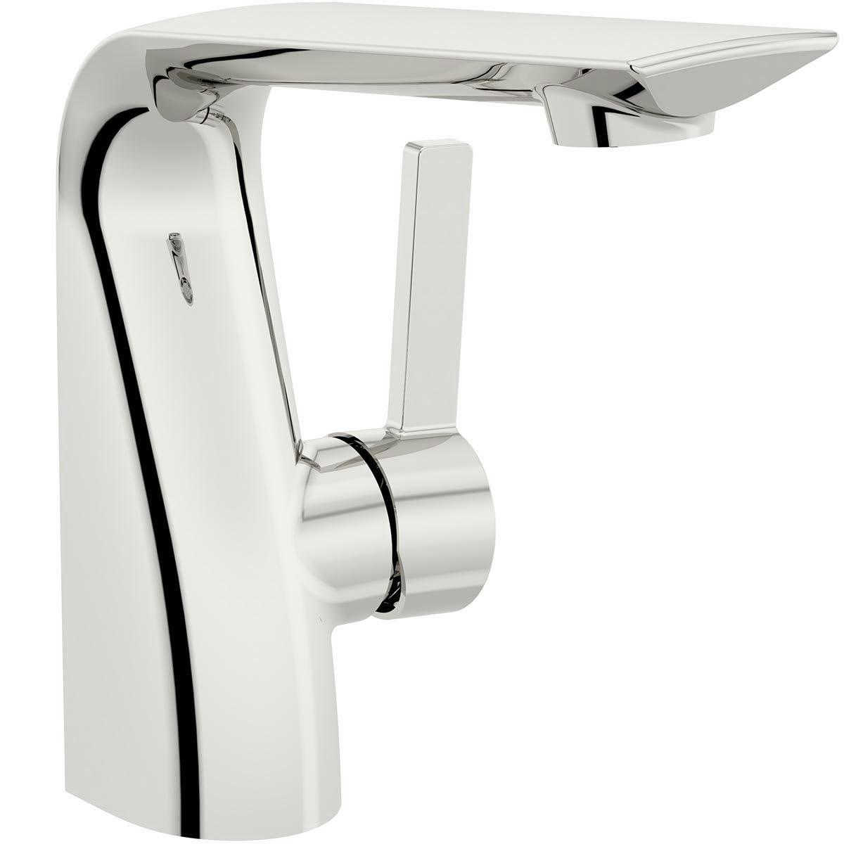 Mode Calatrava Chrome Basin Mixer tap - Chrome Basin Mixer tap, Round Basin Mixer taps, Bathroom taps Reliable