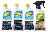 Cerama Bryte Cleaning Bundle with Cooktop Cleaners and Granite Cleaner, 4 Count