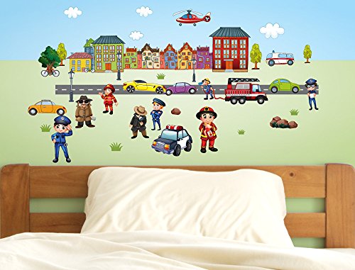 Adesivo murale parete per cameretta bambini motivo...