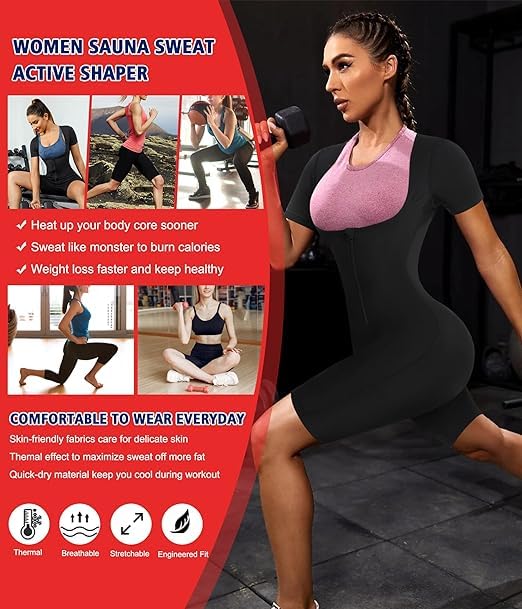 Chaleco caliente KUMAYES para reducir abdomen y sudar en entrenamientos 5