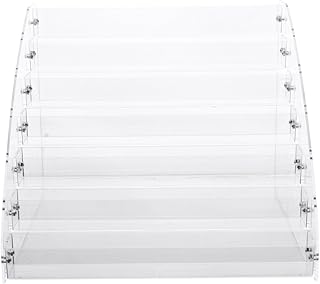 FRCOLOR Suporte De Exibição De Batom Suporte De Mesa Transparente Prateleira De Mesa Prateleira De Acrílico Transparente Prateleira De Batom Caixa De Batom Suporte De Batom Óleo