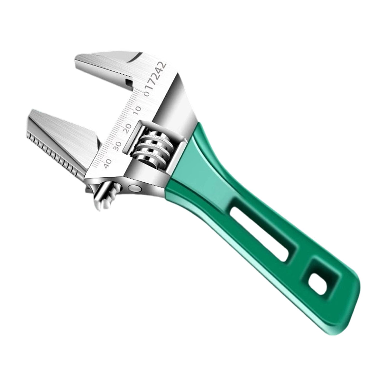 YHAILI 6/8inch Standard Adjustable Spanner Monkey Wrench Plumbers Wrench Tool Household Maintenance