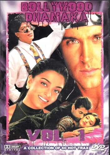 BOLLYWOOD DHAMAKA VOL.1 ( hindi songs ) A COLLECTION OF 60 TRACKS NEW SONGS DVD