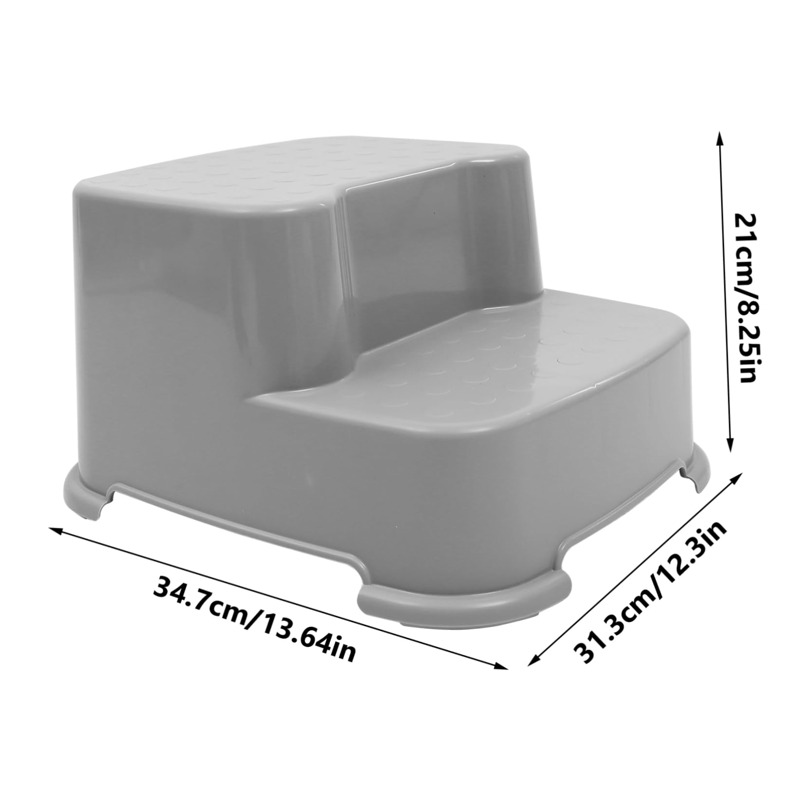1 Stück Tritthocker für Toilettentraining Rutschfester Fußhocker Stabilem Material für Bad und Waschbecken Leicht und Einfach zu Reinigen