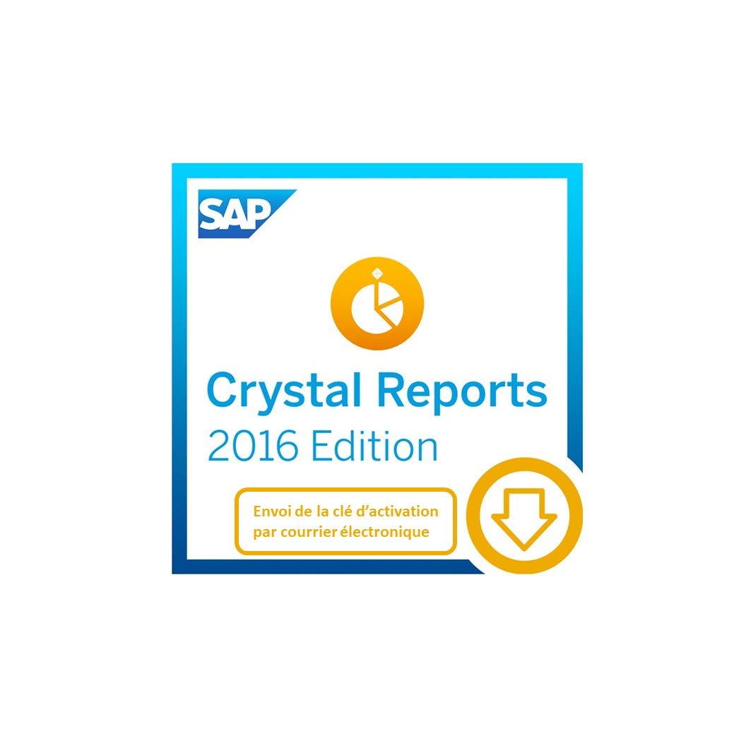 SAP Crystal Reports 2016 Reporting software [32 Bit] [PC Download]