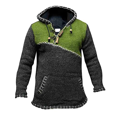 Men Cross Zipped Patchwork Fleece Lined Boho Hippie Hoodie Woollen Jacket Festival Patch Nepalese Long Sleeve Wool Blend Jacket Hippy Autumn Winter Pullover Plus Size Causal Lightweight Sweatshirt Men Cross Zipped Patchwork Fleece Lined Boho Hippie Hoodie Woollen Jacket Festival Patch Nepalese Long Sleeve Wool Blend Jacket Hippy Autumn Winter Pullover Plus Size Causal Lightweight Sweatshirt