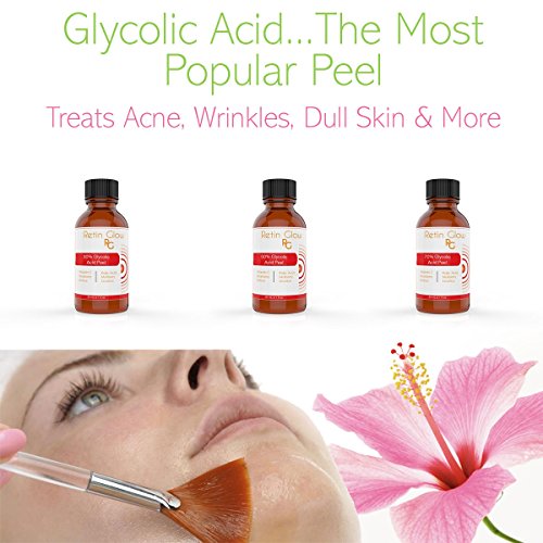 Glyco-Lactic Acid 60% Gel Peel Including After Peel Neutralizer Facial Peel Contains Glycolic Acid Retinol Vitamin C Kojic Acid Licorice Bearberry Tea Mulberry. Perfect Mild Strength Chemical Peel - Thumbnail 3