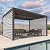 PURPLE LEAF Outdoor 12' × 14' Louvered Pergola with Two Short Side Beam Roller Blinds and Patio Adjustable Aluminum Canopy Retractable Metal Roof for Deck Outside Backyard Hardtop Gazebo Sun Shade