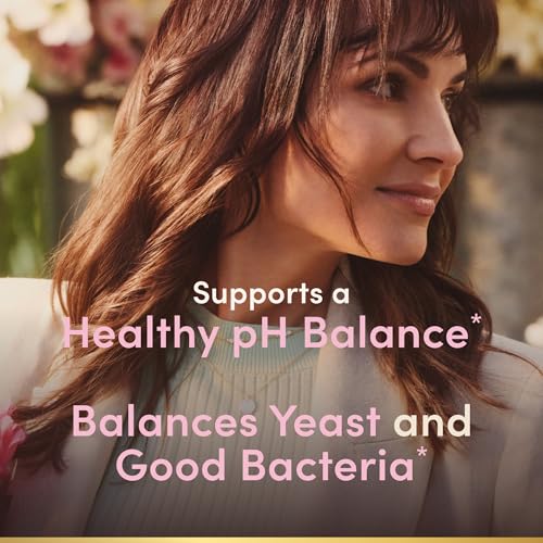 Image of Nature's Bounty Probiotics for Women, Vaginal Probiotics for Healthy pH Balance, 2 Billion CFU, Clinically Studied Strains, Optimal Solutions pH Balance Pills, 30 Vegetarian Capsules