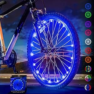 Activ Life Led Fietswielverlichting Inclusief Batterijen – 100% Heldere Fietsverlichting – Spaakverlichting Zichtbaar…