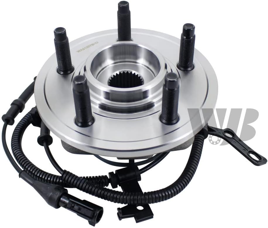 WJB WA515078HD Heavy Duty Version Front Wheel Hub Assembly Wheel Bearing Module Cross Timken HA590156 Moog 515078 SKF BR930741, 1 Pack