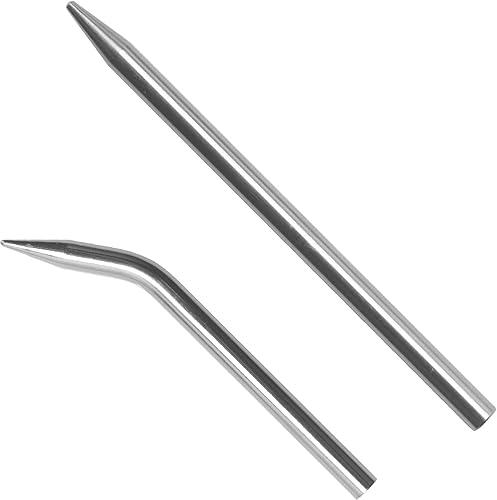 Aguja de cordón para guantes de béisbol, 2 agujas de cuero para cordones con 2 cerraduras de guante, más fácil de usar que el antiguo mango de