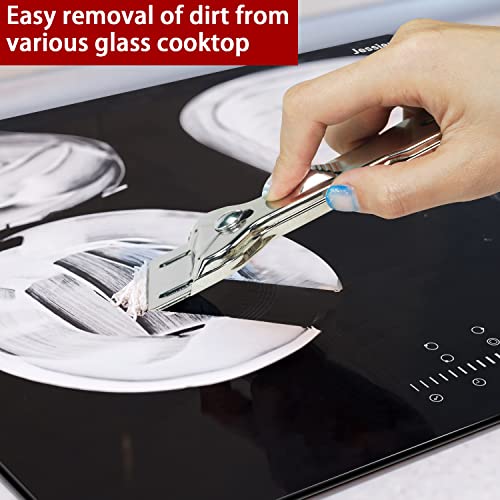 Karinear Razor Blade Scraper Tool, Window Scraper, Glass Cooktop Scraper, Paint Scraper, All Metal Heavy Duty Razor Blade Scraper For Cleaning Oven Window, Smooth Surface Cleaning Tool, Non Scratch #TOP2