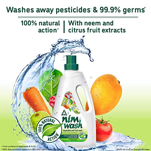 Image of Savlon Cloth Spray (230 ml) and Nimwash Vegetable and Fruit Wash (1000 ml)