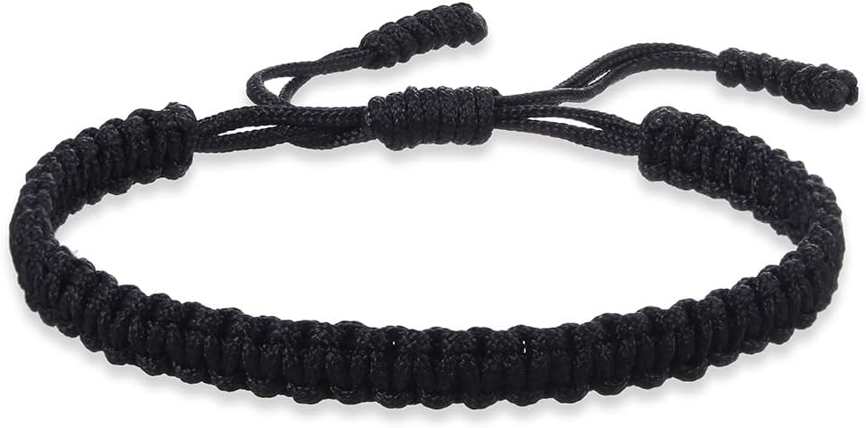 COLORFUL BLING Tibetan Buddhist Bracelets for Women Men Handmade Braided Rope String Lucky Protection Wristbands Prayer Family Couple Jewelry