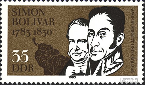 Prophila Collection DDR Michel.-No..: 2816 (Completa.Edizione) 1983 Simon de Bolivar venezuelano (Francobolli per i Collezionisti)