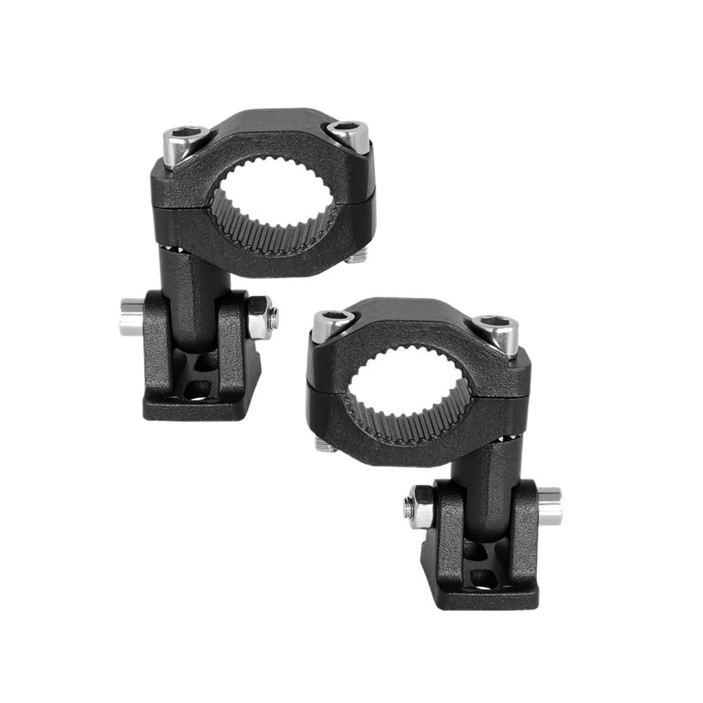 Soporte de montaje para foco con abrazadera de parachoques ajustable 8