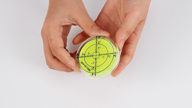 Livella A Bolla Rotonda Da 60 Mm In ABS E Acrilico – Strumento Di Precisione Per Fotocamere, Treppiedi, Campeggio E Roulotte