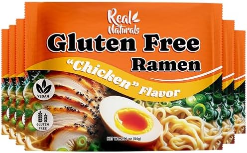 Gluten Free Ramen Noodles Chicken Soup Healthy Rice GF Gluten Free Noodles