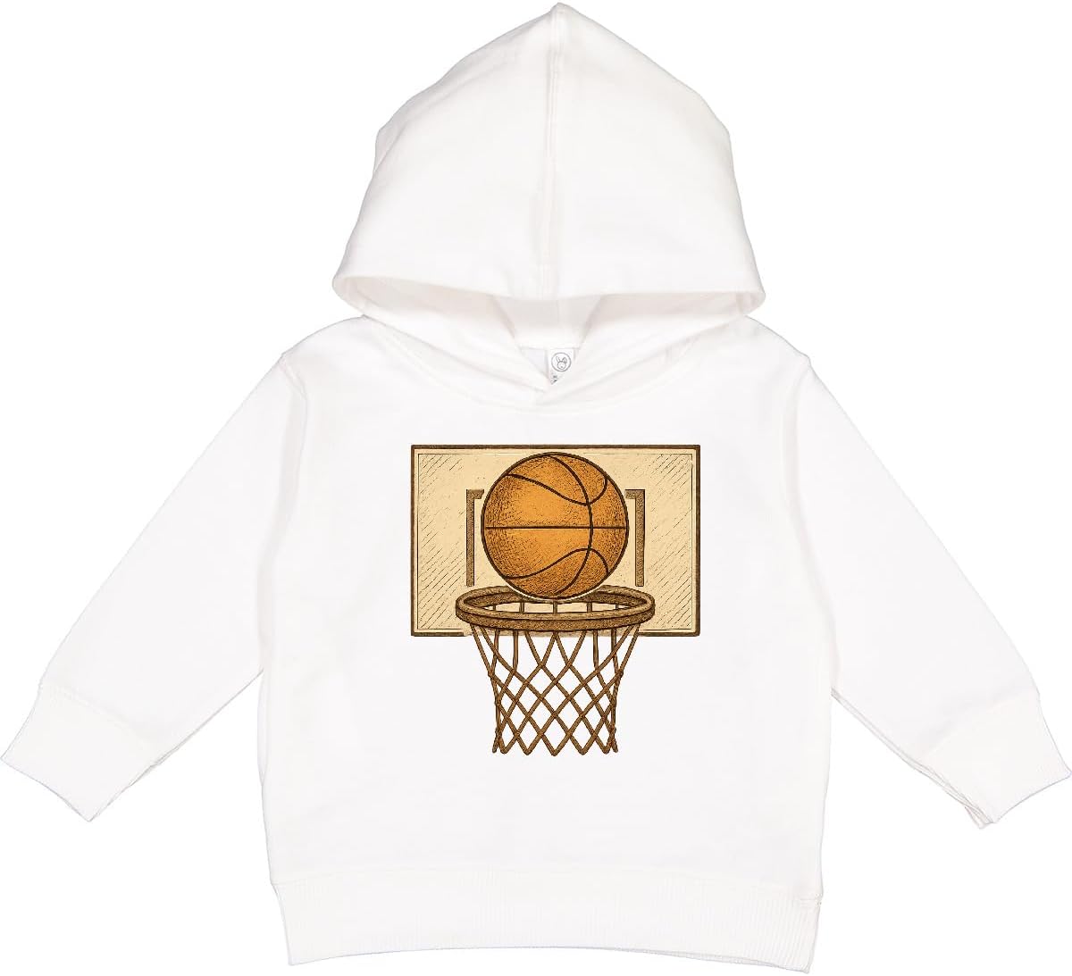 inktastic Basketball Hoop Toddler Hoodie