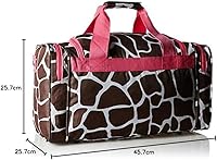 Vista 11 de Rockland Duffel Bag Rosado con puntos