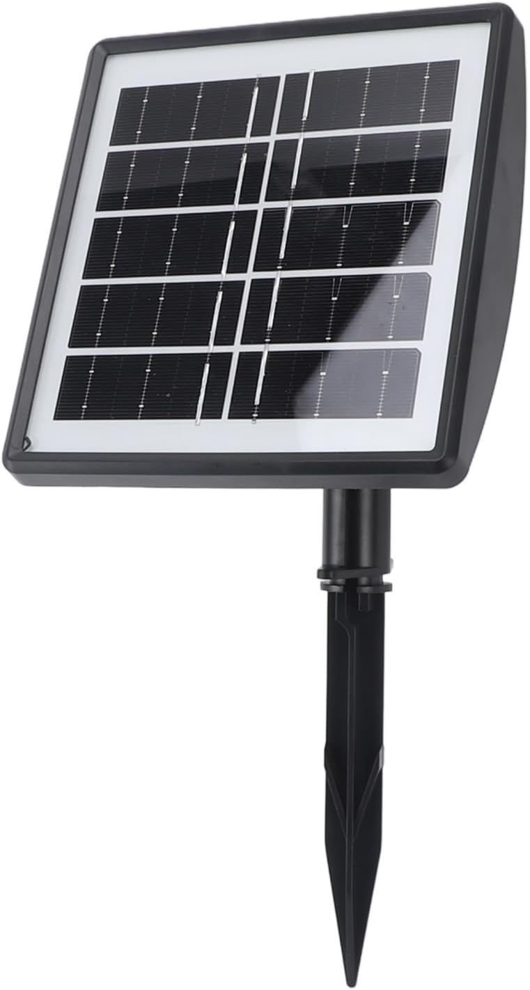 Pilipane Solar Automatic Drip Irrigation Kit System Smart DIY Solar Powered Watering System with Timer for Gardens Greenhouses Balconies Patios ABS PVC Material 15 Drip Arrows Included