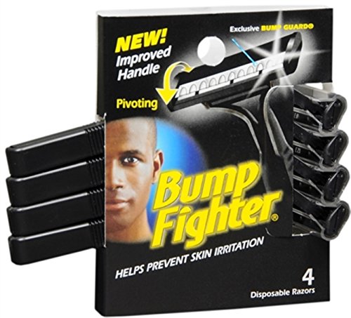 Bump Fighter Disposable Razors 4 Each (Pack of 5)