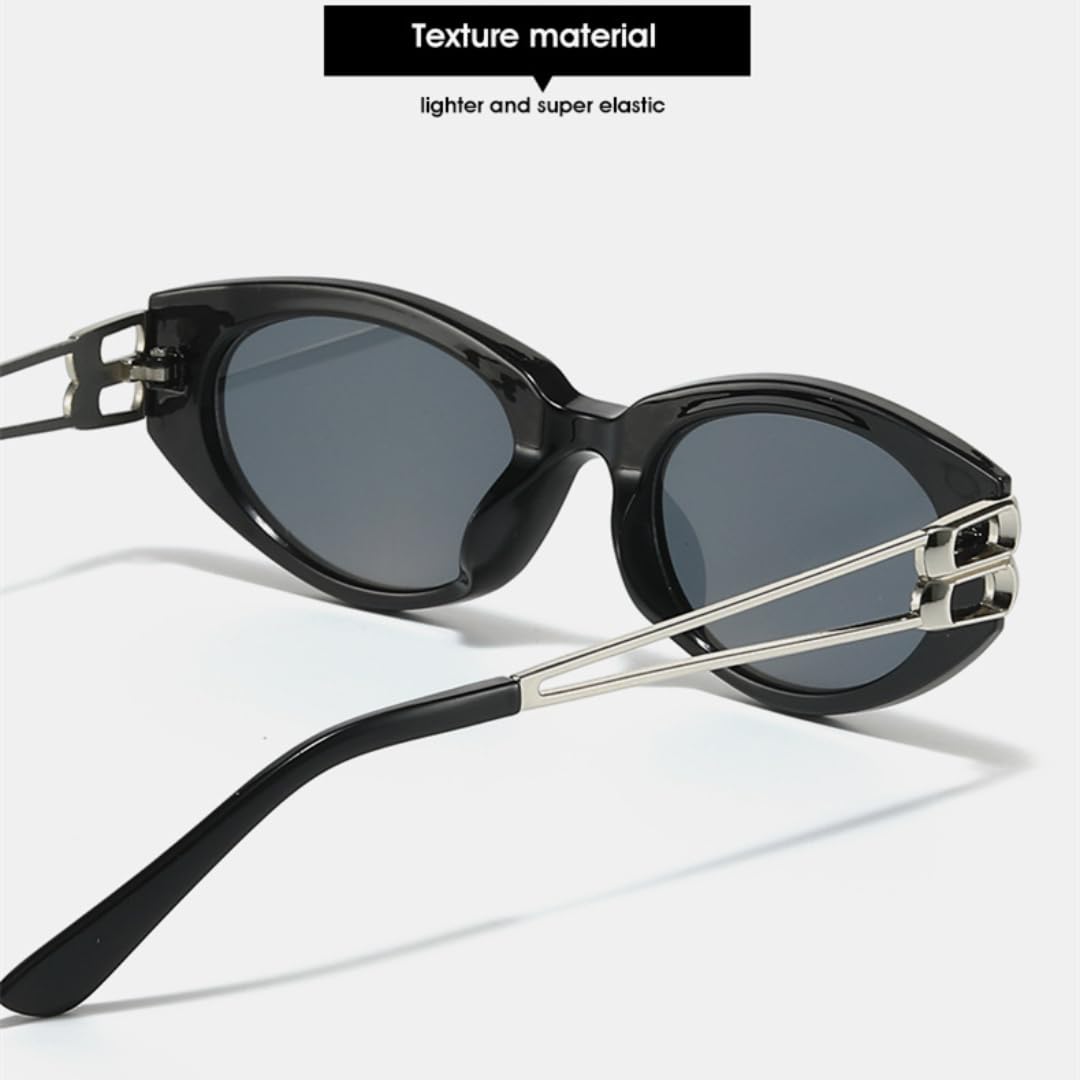Occhiali da sole da donna con montatura a forma di occhio di gatto, alla moda, tutti gli abbinamenti, occhiali da sole da uomo, UV400