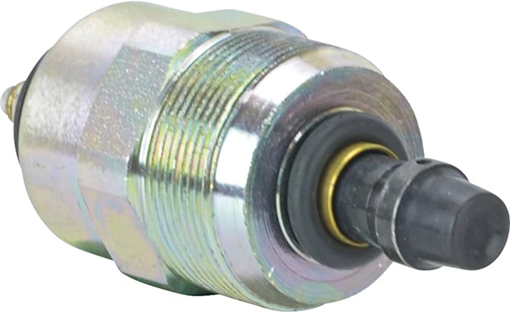 Rareelectrical Fuel Shut-Off Solenoid Compatible With Fiat 60-86S 60-86V 60-90 60-94 65-90 65-93 65-94 70-90 Laverda 3400R 12V Diesel Tractor Replaces 42486472 9961764