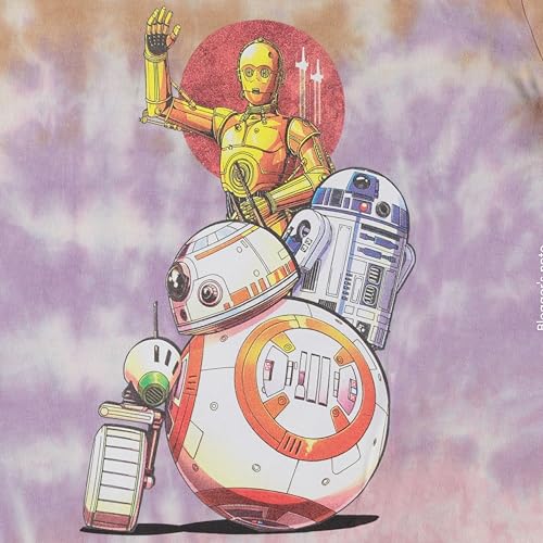 Star Wars Girls' Tie Dye T-Shirt - Tween Big Girl Short Sleeve Tee4