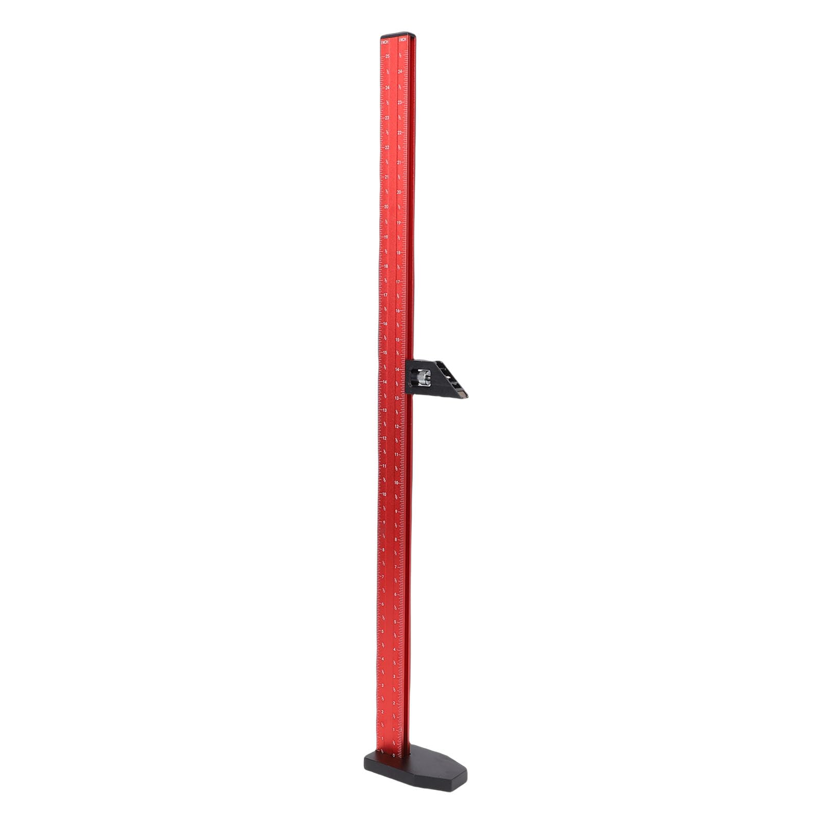 ViaGasaFamido Regla de Medición de para Carpintería Imperial Métrica, Herramienta Resistente para Mediciones de Precisas, 640mm