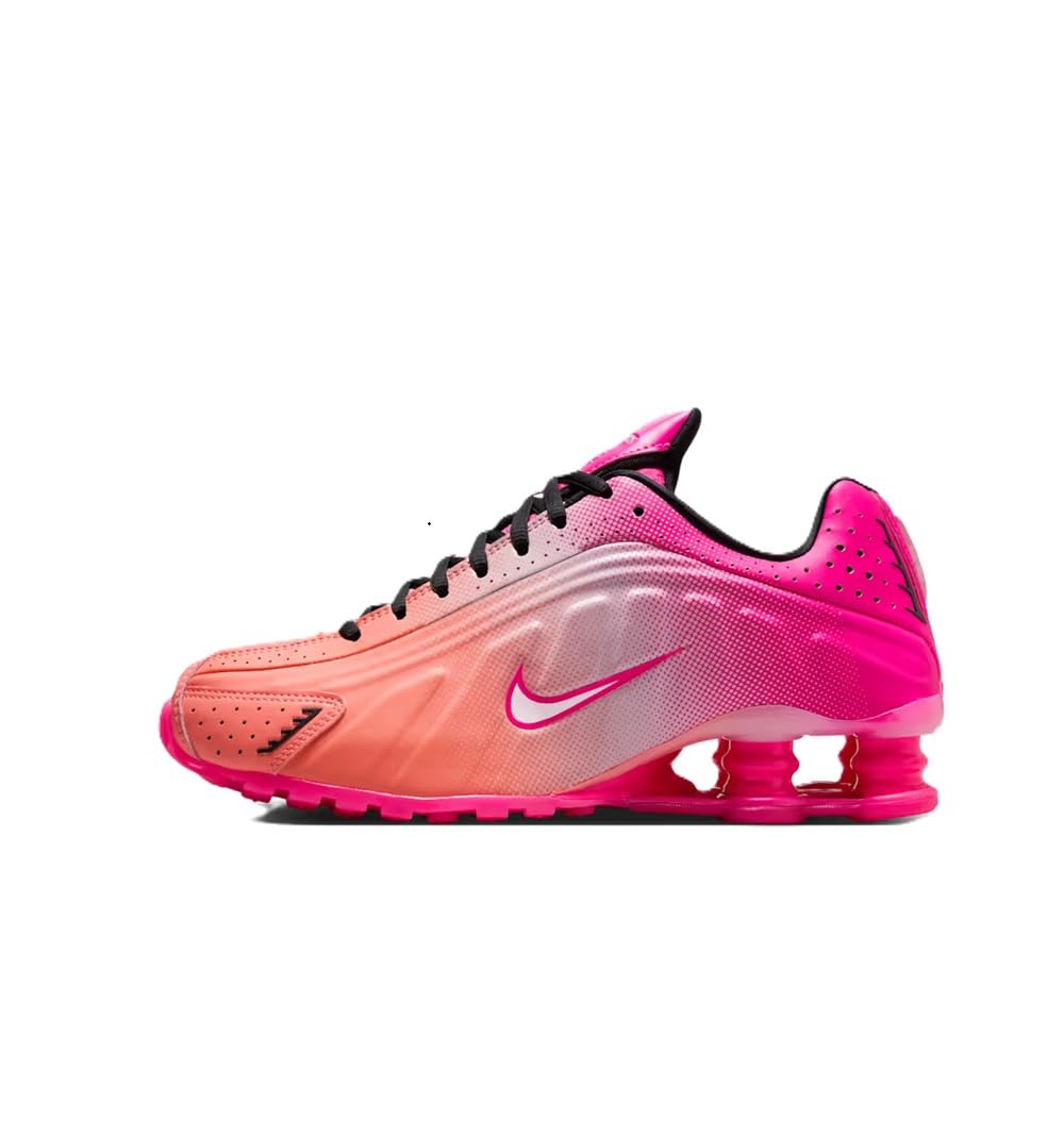 Nike Shox R4 Women's Shoes (Hyper Pink/Pink/Black/Pink Foam) Size 8