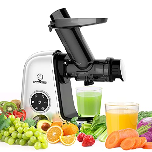 Relax-centric Juicer Machines, Slow Masticating Juicer White