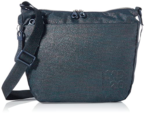 Mandarina Duck MD 20 Borsa A Spalla Donna, Nero (Black Pearl), 29x33x12 (L x H x W)